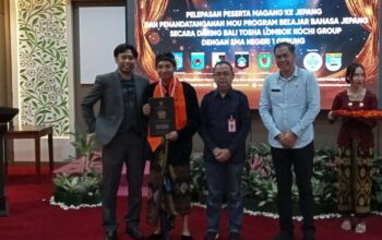 LPKS Bali Tosha Lombok Berangkatkan Pemuda NTB ke Jepang.