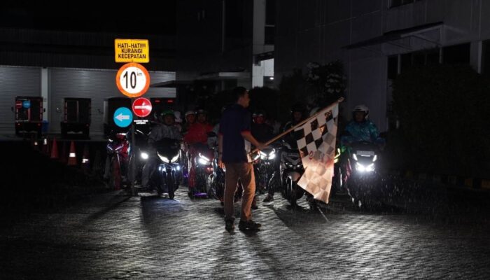 Vario Night Ride Perkuat Soliditas Komunitas Honda Vario di Lombok