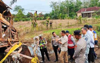 Pastikan Penanganan Korban Berjalan Baik, Jasa Raharja, Ditjen Hubdat dan Korlantas Polri Tinjau Korban Kecelakaan Bus ALS di Muratara.