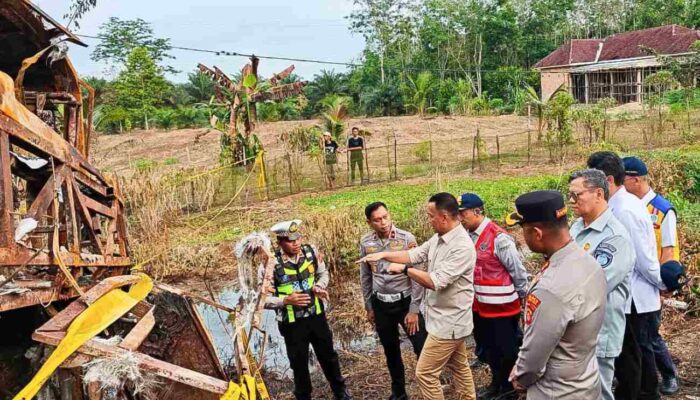 Pastikan Penanganan Korban Berjalan Baik, Jasa Raharja, Ditjen Hubdat dan Korlantas Polri Tinjau Korban Kecelakaan Bus ALS di Muratara
