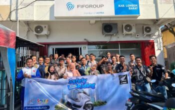 Astra Motor NTB Berikan Edukasi Keselamatan Berkendara kepada Karyawan PT FIF Cabang Lombok Barat.