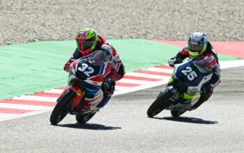 Ramadhipa Raih Podium Perdana di Moto3 Junior Barcelona.