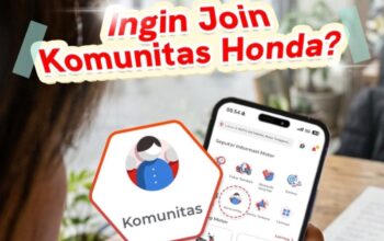 Cara Mudah Gabung Komunitas Honda Lewat Aplikasi Motorku X.