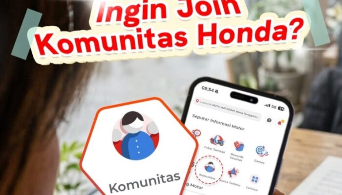 Cara Mudah Gabung Komunitas Honda Lewat Aplikasi Motorku X