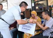 Dalam 24 Jam, Dirut Jasa Raharja Serahkan Santunan kepada Ahli Waris Korban Kebakaran KMP Putri Yasmin.