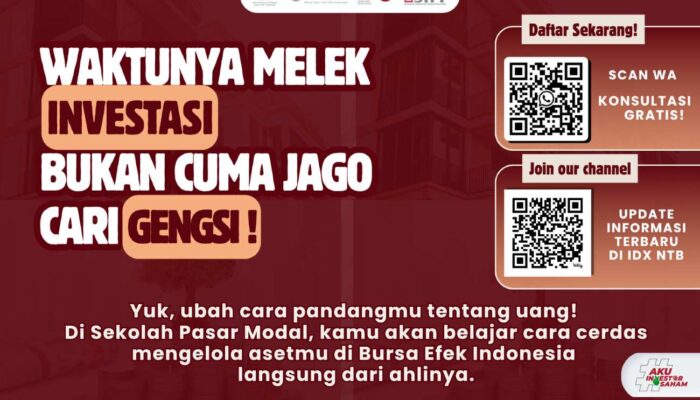 Waktunya Melek Investasi Bukan Cuma Jagi Cari Gengsi