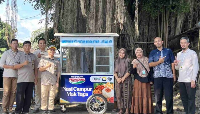 KPP Mataram Timur bersama LAZ DASI Perkuat UMKM di Lombok Barat