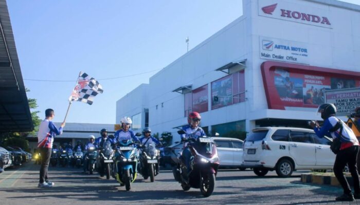 Astra Motor NTB Rayakan Hari Pelanggan Nasional 2026 Bersama Konsumen Melalui Touring Satu Hati