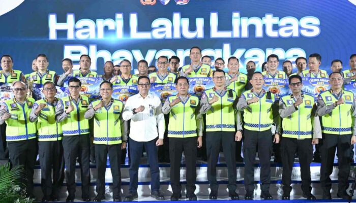 Jasa Raharja Apresiasi Polda hingga Polres melalui IRSMS Award di Syukuran Hari Lalu Lintas Bhayangkara ke-71