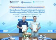 Perkuat Kolaborasi, Jasa Marga dan Jasa Raharja Hadirkan Layanan Keselamatan Jalan Tol Berbasis Digital.