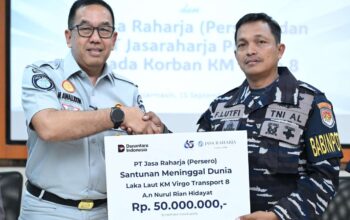 Satu ABK Korban Meninggal Dunia KM Virgo Kembali Teridentifikasi, Jasa Raharja Serahkan Santunan kepada Keluarga Korban.