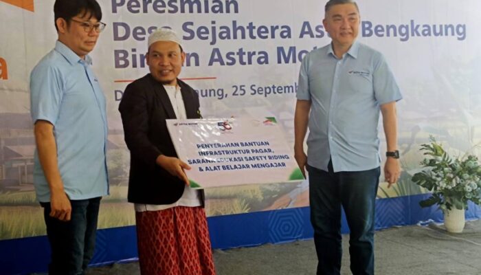 Desa Bengkaung Lombok Barat Resmi Menjadi Binaan Desa Sejahtera Astra