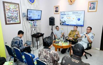 Diskusi dengan Forum Wartawan Perhubungan, Muhammad Awaluddin Paparkan Transformasi Peran Jasa Raharja.