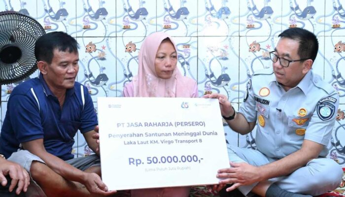 Jasa Raharja Terus Bergerak, Tiga Ahli Waris Korban KM Virgo Terima Santunan di Jawa Timur