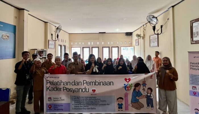 Astra Motor NTB Perkuat Kapasitas Kader Posyandu di Desa Bengkaung
