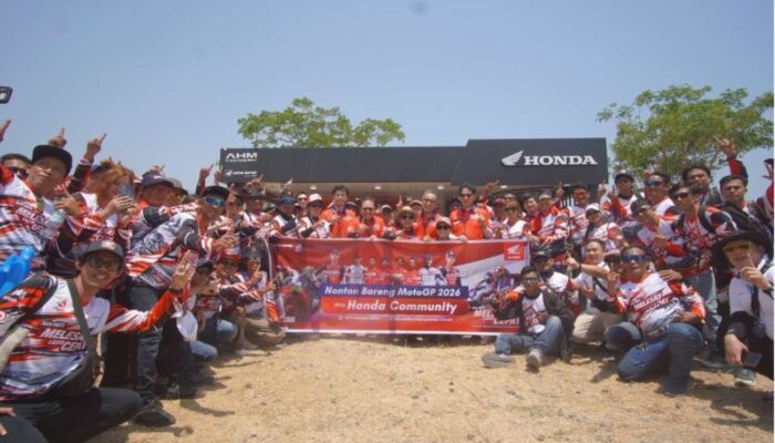 Satu Hati Dukung Pembalap Honda, Komunitas HALO Bawa Semangat ke Sirkuit Mandalika