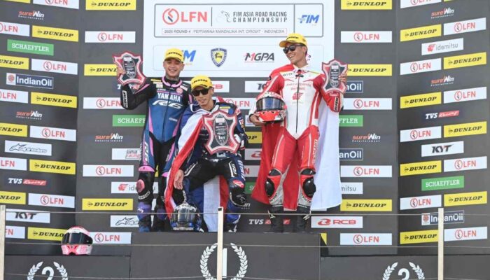Buktikan Kencangnya CBR series, Pebalap Astra Honda Raih Kemenangan di Mandalika