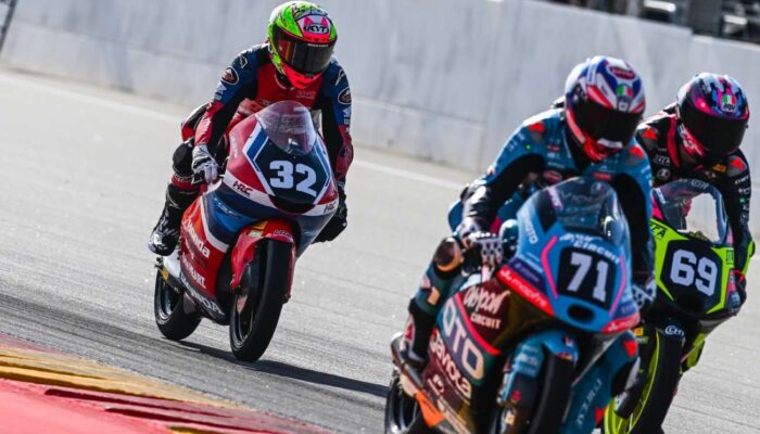 Melesat di Aragon, Ramadhipa Jaga Peluang Tembus Tiga Besar Moto3 Junior