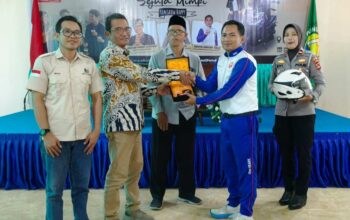 Secangkir Kopi Sejuta Mimpi, Safety Riding Dikemas Interaktif di Universitas Gunung Rinjani.